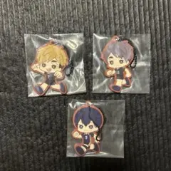 ハイキュー　一番くじ　ラバーチャーム　3点セット