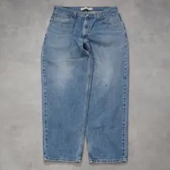リーバイス560 Levis W36 00s ブルーデニム 青 古着 15640