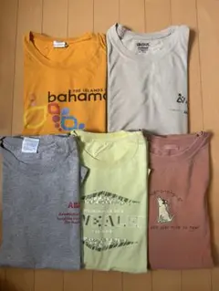 プリントTシャツ5枚セット　古着　ダメージ