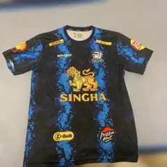 タイ代表 サッカーシャツ 黒・青