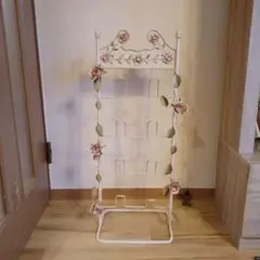 花の装飾 スリッパラック