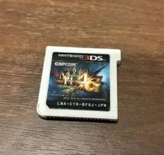 モンスターハンター　4G 3ds ソフト