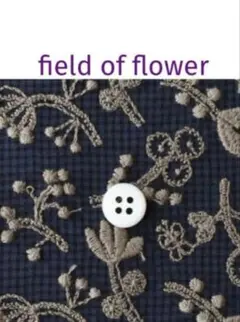 check&stripe10×20cm field of flower ブラック