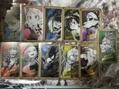 ヒロアカ 原画展 箔押しクリアカード