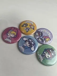 値下げ可！ ゴラクバ×サンリオ缶バッジ5個セット