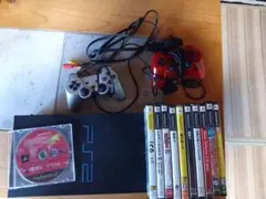 PlayStation 2 本体 ゲームソフト11本付き