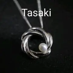 【匿名配送】タサキ 田崎 ネックレス 真珠 ラウンド