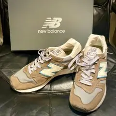 New Balance スニーカー グレー/ブルー