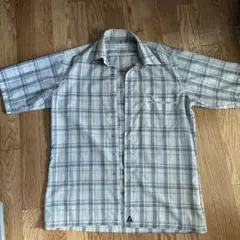 【美品】LYLE & SCOTT 半袖シャツ M チェック柄