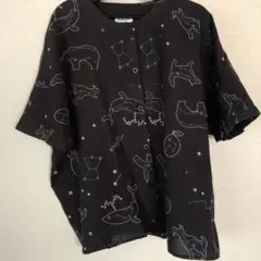 イマゴ　刺繍ブラウス　星座