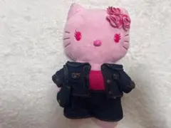 ピンクキティ　ジージャン　ぬいぐるみ ハローキティ