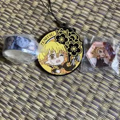善逸 ストラップとキャラクターイラストテープセット