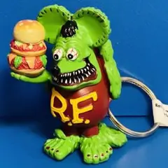 Rat Fink ラットフィンク キーホルダー ハンバーガー 新品 No.N