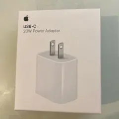 【再値下げ•新品未開封品】Apple純正 USB-C 20W 電源アダプタ
