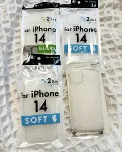 新品／iPhone 14 ソフトケース 4個セット