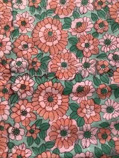 インド綿.ブロックプリント50×110cm(HB3108)