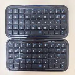Bluetooth ミニキーボード 超小型 2点