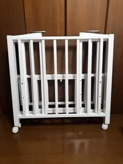 【ホワイト】KATOJI カトージミニベビーベッド