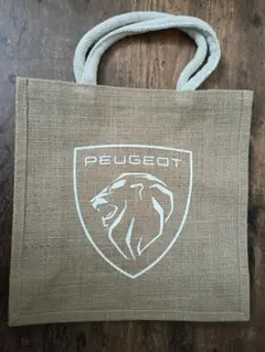 PEUGEOT ジュートライオンロゴ エコバッグ