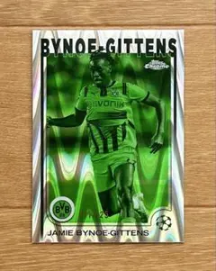 Topps Chrome Soccer ギッテンス 225枚限定カード