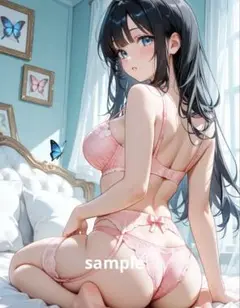 AIイラスト 美女 A4ポスター I25