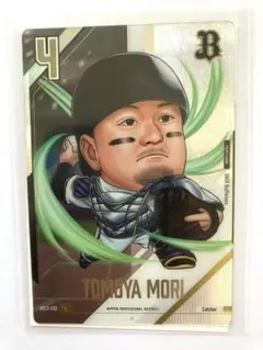 プロ野球デフォルメカードコレクション2025 森友哉　オリックスバッファローズ