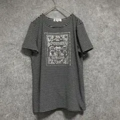 PICONE ピッコーネ　ボーダー　ストレッチ　Tシャツ　38