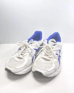 ASICS グランドシューズTSY502 24.5 ホワイト/ブルー　ランニング