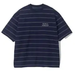 ENNOY PANEL BORDER S/S T-SHIRT (NAVY)