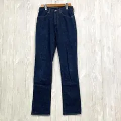 【美品】 UNIQLO ストレートジーンズ M相当 インディゴブルー 定番