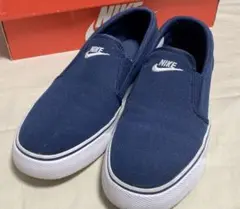 NIKE スリッポン ネイビー 24.0cm