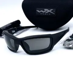 極美品✨WILEY X ワイリーエックス WXZ87 タイド サングラス 黒