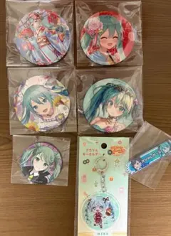 プロセカ 缶バッジ 初音ミク 6個セット