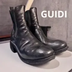 a*1様 新品　GUIDI PL2 ブラック　カモフラ加工　42 GUIDI | PL2 LTXB SOFT HORSE FULL GRAIN BOOTS