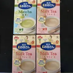 Eお母さん 抹茶・ミルクティーセット 4箱