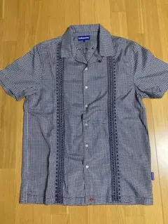 最終価格⭐︎Lafayette チェック柄 半袖シャツ L