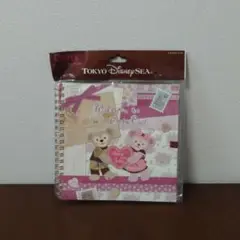 東京ディズニーシー　ダッフィー シェリーメイ アルバムリングノート　シール