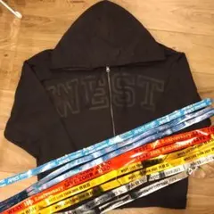 WEST. 藤井流星 パーカー 藤井流星プロデュース「Zipper Hoodie」 – WEST. 10周年記念展