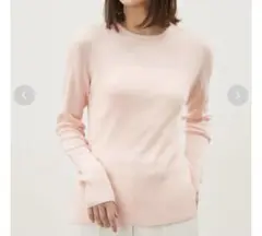 ミラオーウェン　ソフトリブニットプルオーバー　size 1