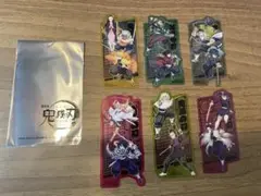 鬼滅の刃　入場特典　クリアカード　全6種コンプリートセット