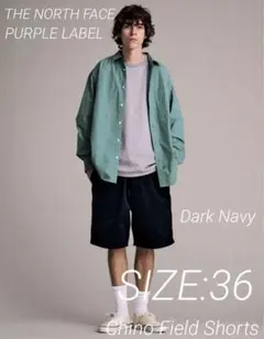 THE NORTH FACE PURPLE LABEL Shorts 36 紺