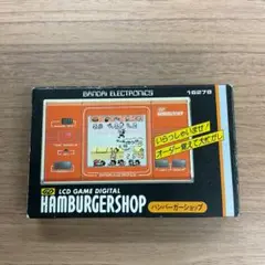 バンダイ　ハンバーガーショップ　本体美品 2025年最新】ゲームウォッチ ハンバーガーショップの人気
