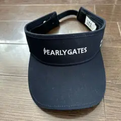 PEARLY GATES ネイビー バイザー