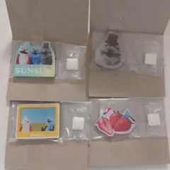 パペット スンスンキャラ マグネッツ マグネット 4種