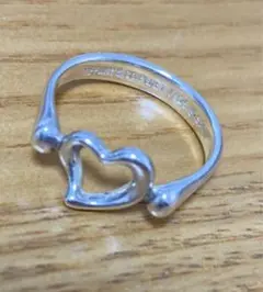 Tiffany オープンハートリング 8号?9号?