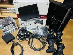 SONY PlayStation3 CECHH00 ソフト9本、コードセット