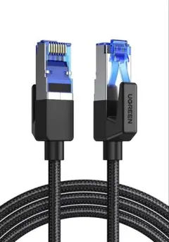 LANケーブル CAT8 1M メッシュLANケーブルカテゴリー