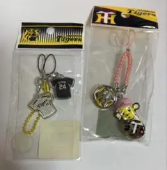 阪神タイガース ストラップセット 約5cm（2つまとめて）