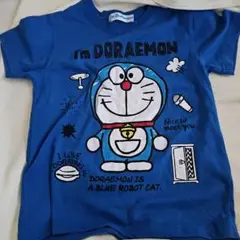 120　ドラえもん　Tシャツ　青