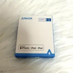 【新品未使用】Anker PowerLine II ライトニングケーブル0.9m